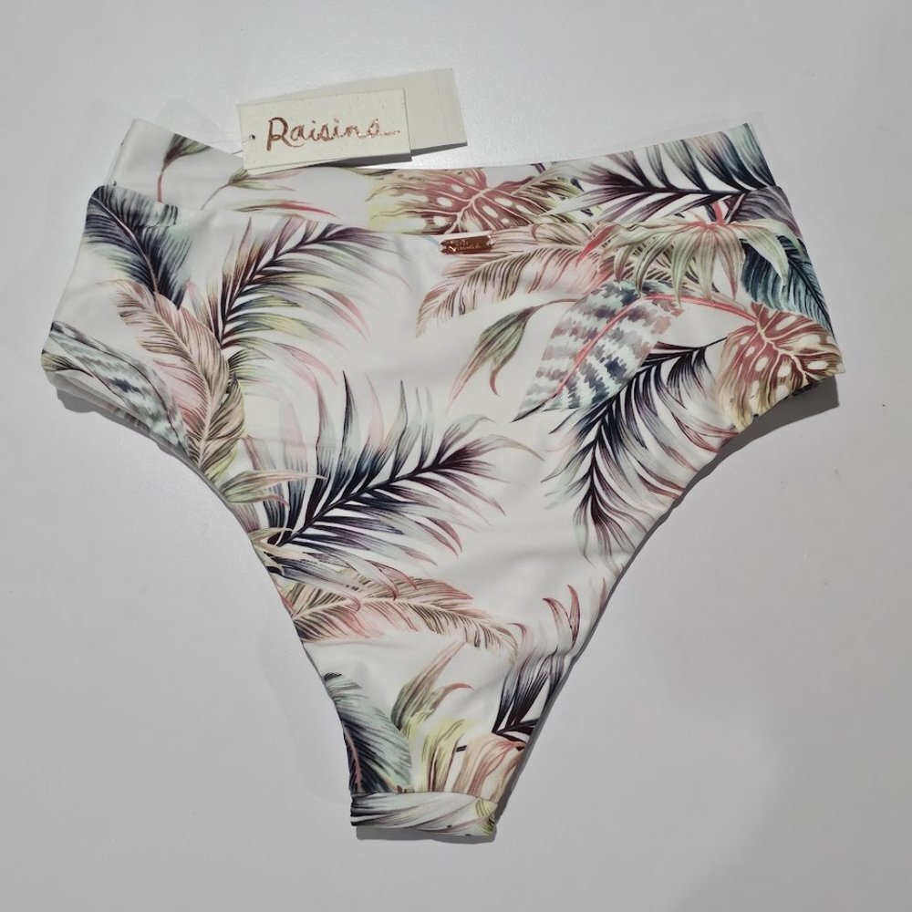 Raisins Tropics High Waist Swim Bottoms Size Small - Picture 3 of 7